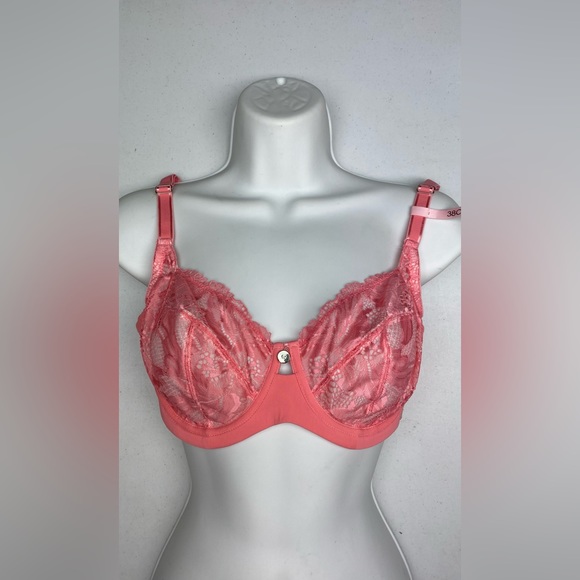 La Vie En Rose Other - NWT CORAL Unlined Underwire,  38C *P1022